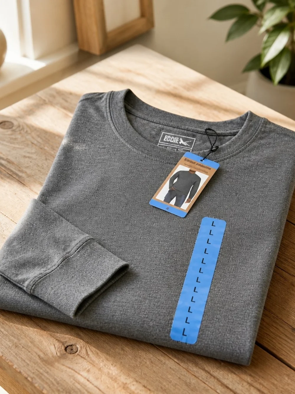 Eddie Bauer Men's Crewneck Sweater - Charcoal